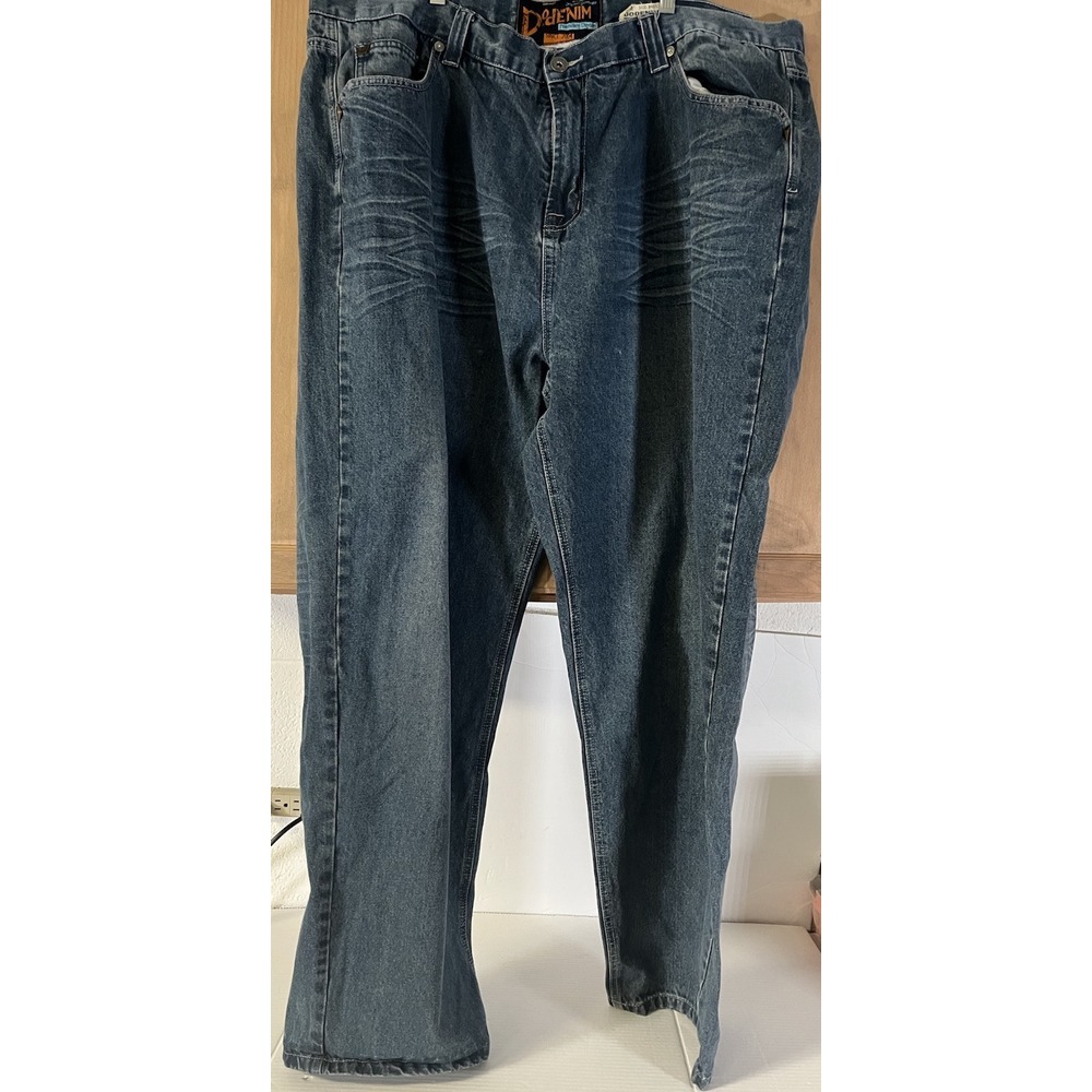 DO‎ Denim, Straight Leg, Medium Wash Jeans, Men's 44 X 32